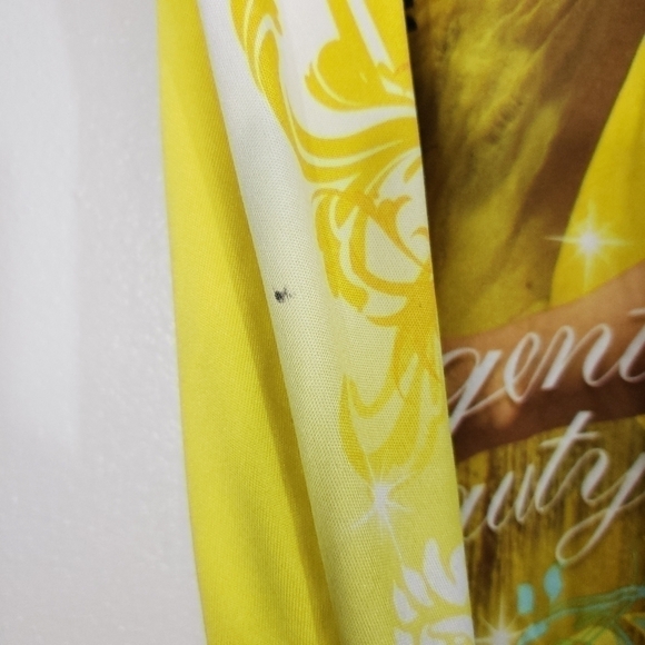 Disney Princess Belle Beauty And The Beast Dress Up Nightgown Costume Girls 6X - Picture 4 of 6